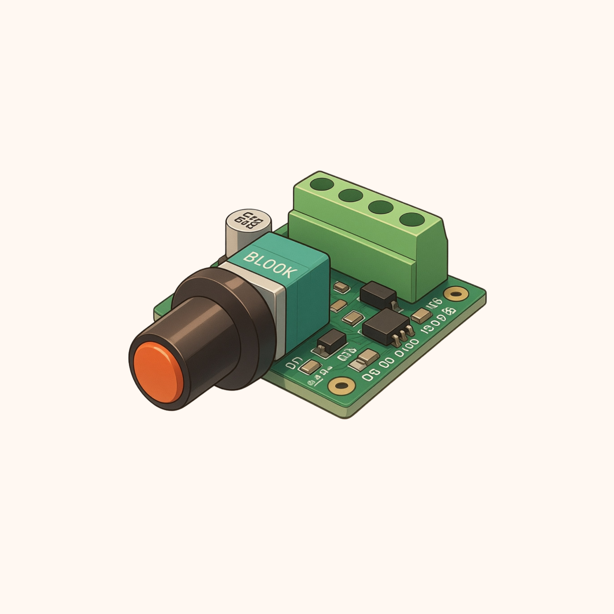 DC Motor PWM Speed Controller